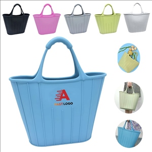 Silicone Rubber Beach Tote Handle Bag